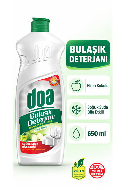 Bulaşık Elma Kokulu 650 Ml