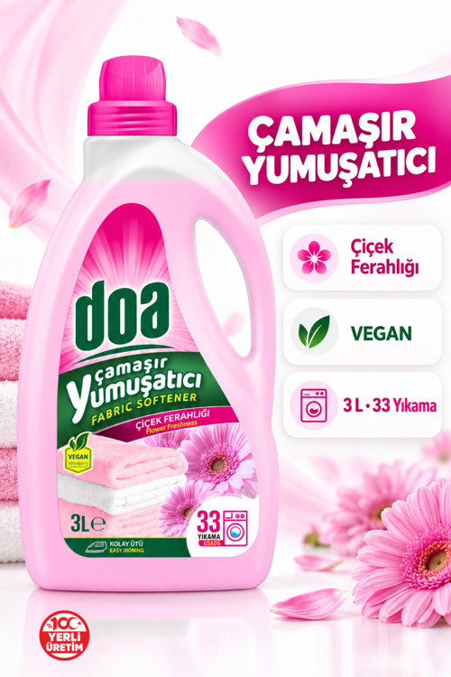 Yumuşatıcı Çiçek Ferahlığı/3 Lt