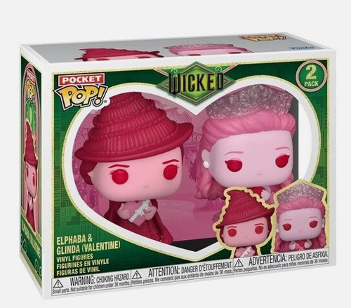 Pop Pocket Elphaba & Glinda Valentine 2-Pack Figures