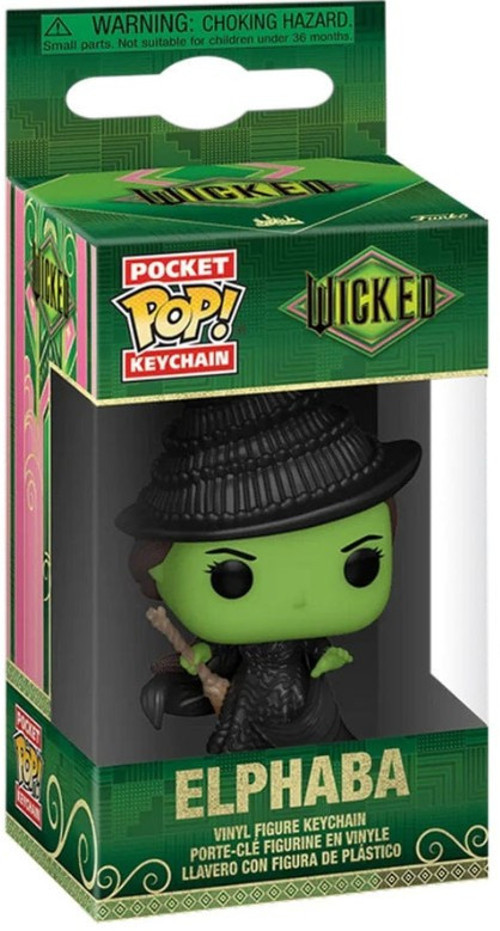 Pop Pocket Keychain Wicked Elphaba