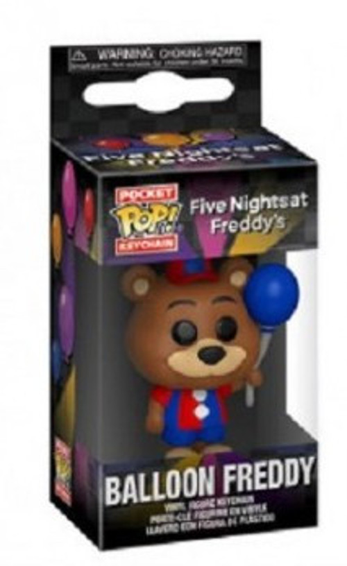Pop Pocket Keychain Balloon Freddy