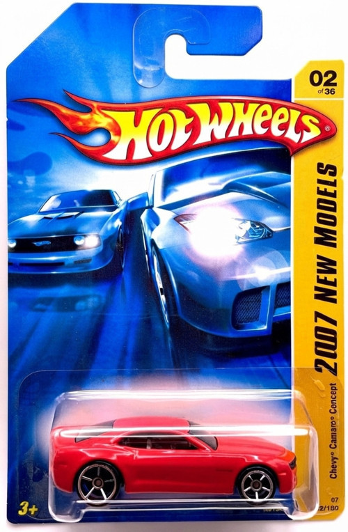 Chevy Camaro Concept - Uzun Kart - Bright Red - 2007 - K6134