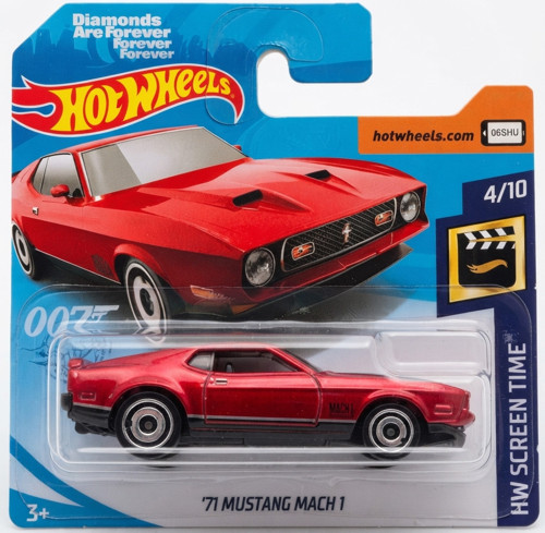 '71 Mustang Mach 1 - Kırmızı - 2019 - FYC92 - James Bond