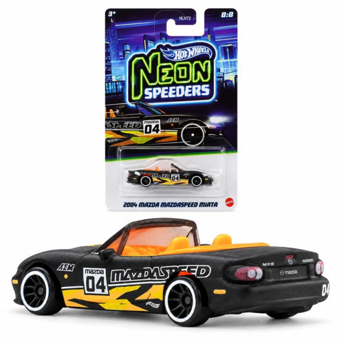 Neon Speeders 2004 Mazda Mazdaspeed Miata Siyah JKY08