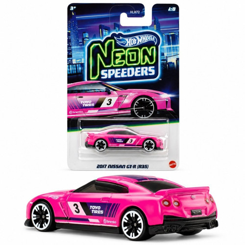 Neon Speeders 2017 Nissan GT-R R35 Pembe JKY01