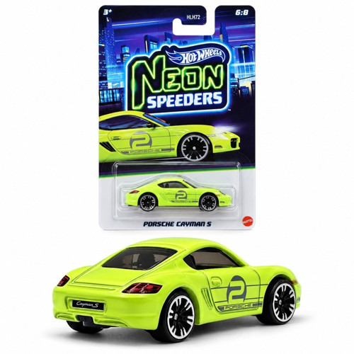 Neon Speeders Porsche Cayman S Neon Lime JKY07