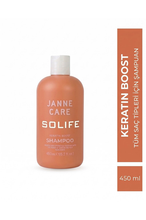 SOLIFE KERATİN CANLANDIRICI ŞAMPUAN 450 ML