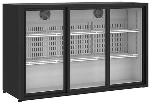 S330 BB HD 284 L Menteşeli Cam Kapılı Back Bar Soğutucu