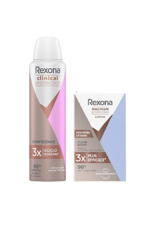 Clinical Protection Kadın Deodorant 150 Ml+stick Roll-on Maximum Protection Clent Scent 45 Ml