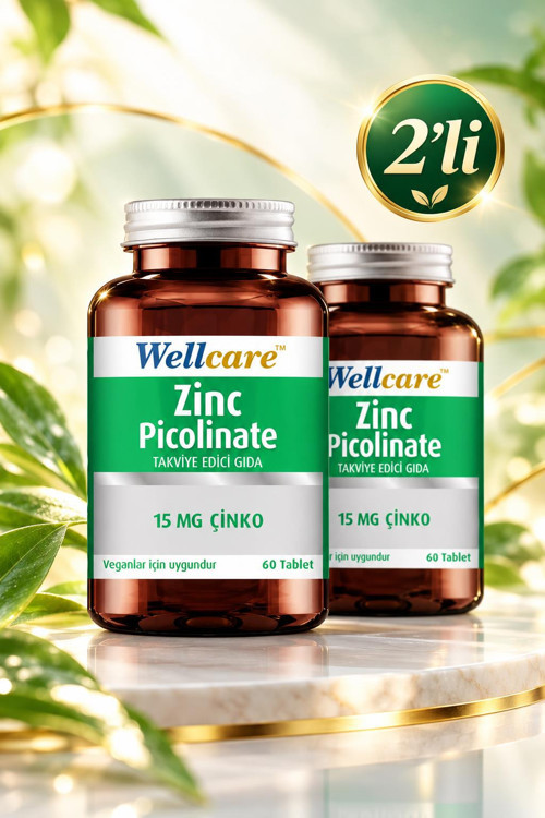 Çinko Pikolinat 15 mg 60 Kapsül 2 Adet
