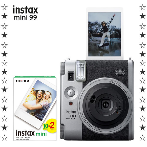 Mini 99 Silver Fotoğraf Makinesi ve 20'li Mini Film