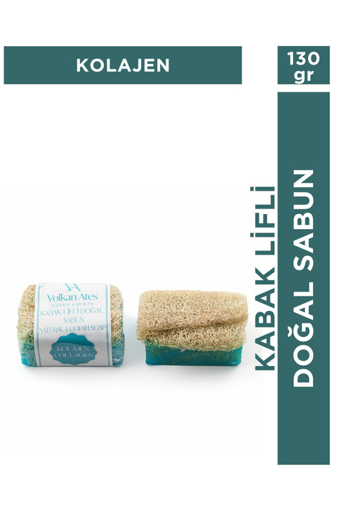 Kolajen Kabak Lifli Doğal Sabun 130 gr