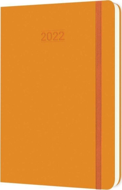 17X24 2022 Haftalık Pronot Flexy Ajanda - Orange