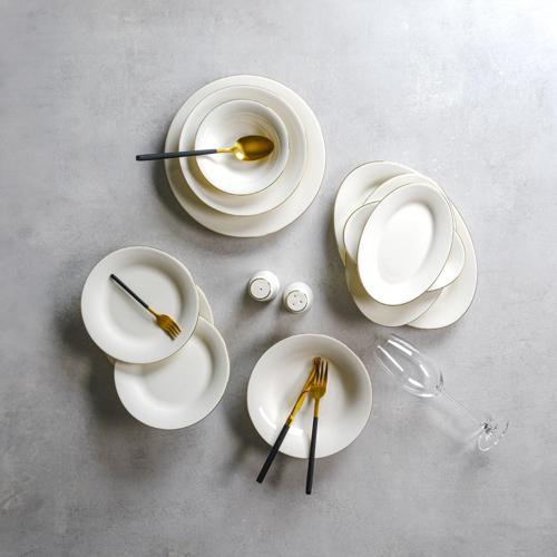Alisa Gold 6 Kişilik 30 Parça Yemek Takımı