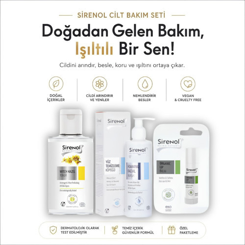 Natural Cadı Fındığı Yüz Temizleme Seti 300mL / 250mL / 5mL