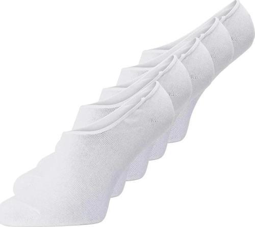 12124610 Jacbasic Multi Short Sock 5 Pack Noos Beyaz