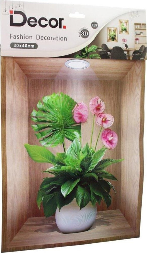 SAKSI 3D DUVAR STİCKER 30X40CM (2818)