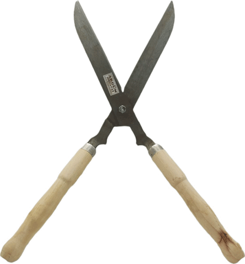 AHŞAP SAPLI METAL ÇİM MAKASI (2818)