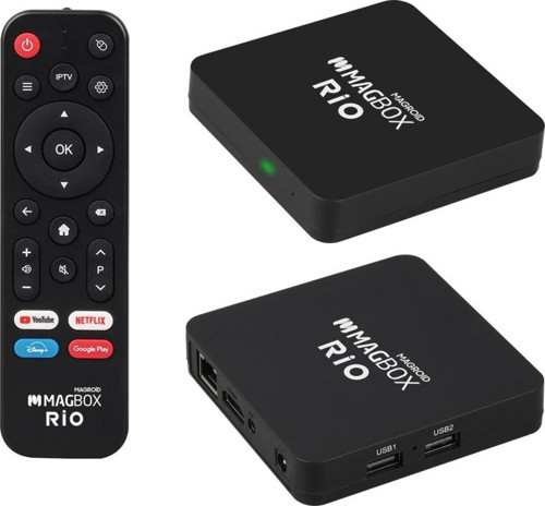 MAGBOX MAGROID RIO 2 GB RAM 32 GB HDD 4K ULTRA HD ANDROID BOX (ANDROID 10) (2818)