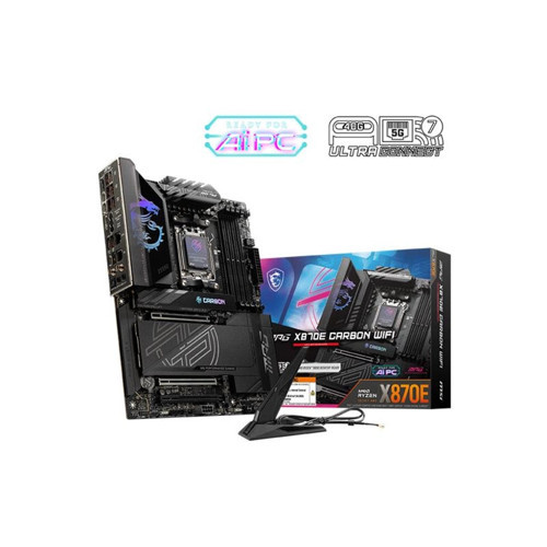 MPG X870E CARBON WIFI DDR5 8400MT/S 1XHDMI 2XUSB4 4XM.2 ATX AM5 (AMD AM5 9000/8000/7000 SERİLERİ