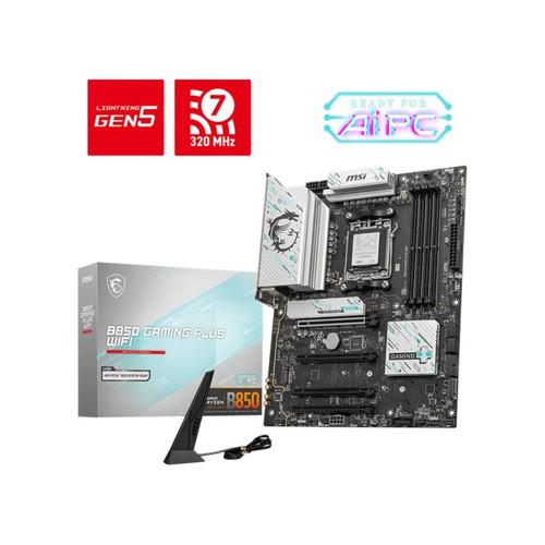 B850 GAMING PLUS WIFI DDR5 8200MT/S 1XDP 3XM.2 ATX AM5 (AMD AM5 9000/8000/7000 SERİLERİ İLE UYUM