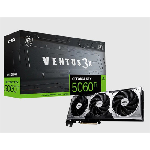 GEFORCE RTX5060TI 16G VENTUS 3X OC 16GB GDDR7 128BIT 1XHDMI 3XDP EKRAN KARTI