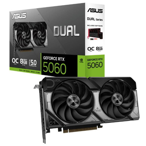 GEFORCE DUAL-RTX5060-O8G 8GB GDDR7 128BIT 1XHDMI 3XDP EKRAN KARTI
