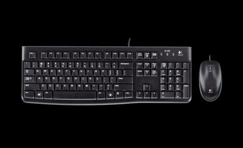 LOGITECH MK120 TR Q USB KABLOLU KLAVYE VE MOUSE SET SİYAH 920-002560