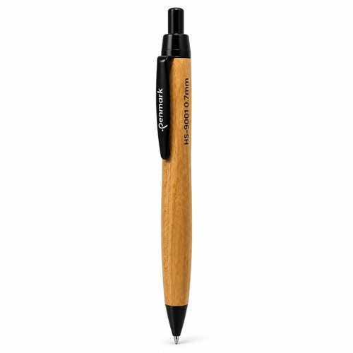 Versatil Kalem Doğal Ahşap 0.7 Mm HS-9001 - SİYAH
