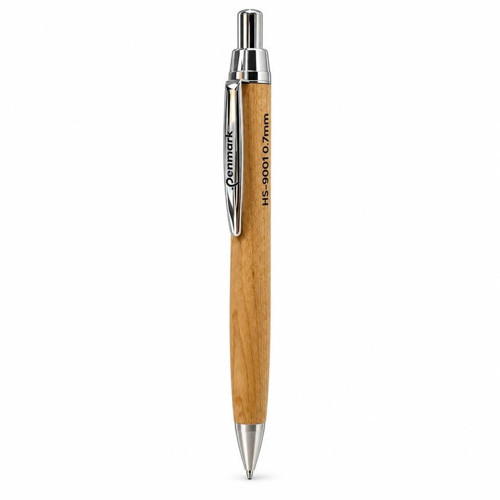 Versatil Kalem Doğal Ahşap 0.7 Mm HS-9001 - GÜMÜŞ