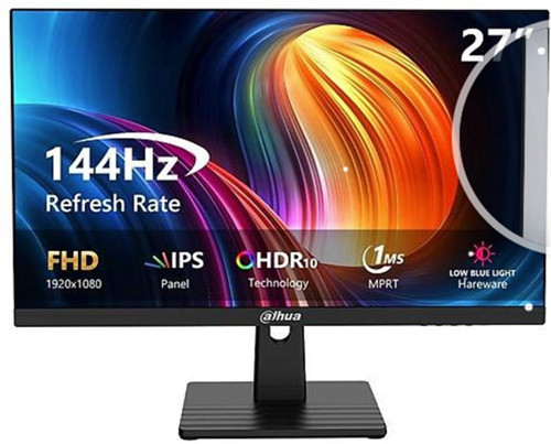 LM27-B221B 27" LED IPS 1ms 144Hz 1920x1080 FullHD DP+HDMI+Audio out (VESA) Siyah Monitör