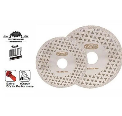 Elektrolize Elmas Kesici Disk - 115 Mm