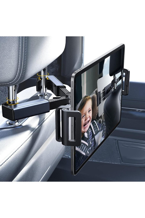 🚗 Araç Koltuk Arkası Tablet Telefon Tutucu📱4–12.9 İnç 👶Çocuklar İçin Araba Tablet Askısı