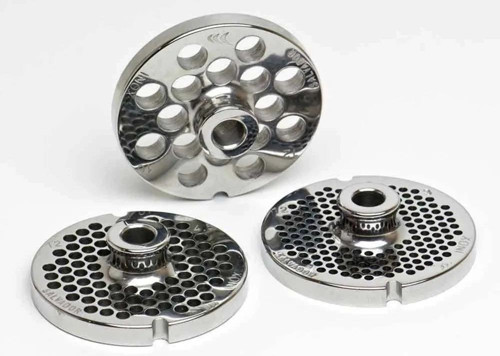 İnox Paslanmaz Kıyma Makinesi Aynası, Ağızı 12 No - 4 Mm