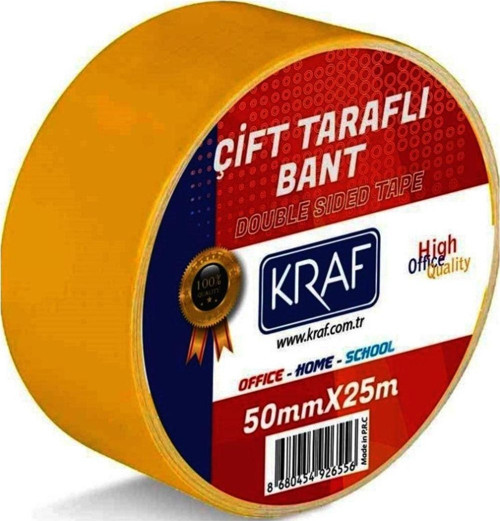 Çift Taraflı Bant 19 Mm X 25 Mt