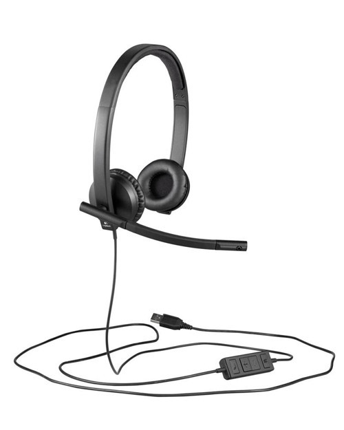 Logitech 981-000575 H570E Stereo Usb Çift Taraflı Headset Mikrofonlu Kulaklık (KDO)