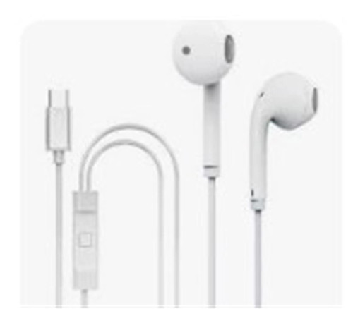 HY-XBK57 TypeC Telefon Uyumlu Metal Beyaz Mikrofonlu Kulaklık (KDO)