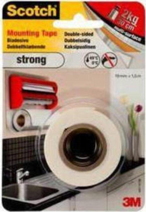 Scotch 4001 Güçlü Çift Taraflı Montaj Bandı 19Mm X 1,5M