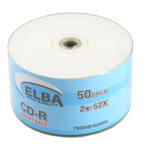 CD-R 700MB-80MIN Printable 50li Shrink (KDO)