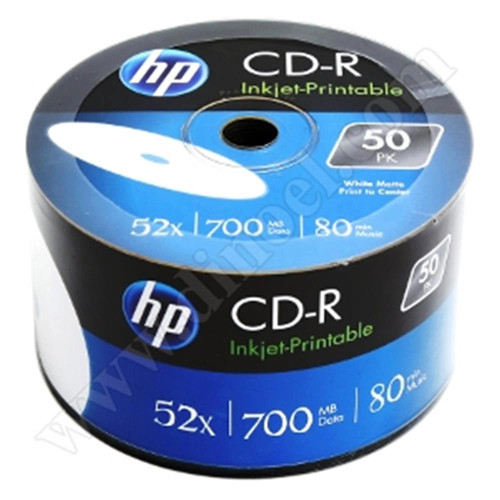 CD-R 700MB-80min Printable 50li Shrink (KDO)