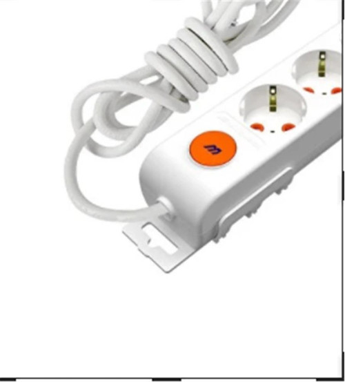 Rı-Tech 2li 2mt AnahtarTopraklı Grup Priz (001 175 220002 02 00) (KDO)