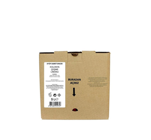 Doğal Zeytinyağlı Sıvı Sabun Çeşme Limonu 5lt Bag In Box Endüstriyel (KDO)