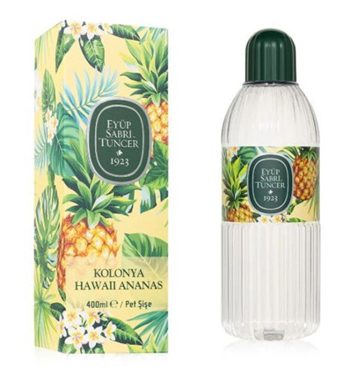 400ml Hawaıı Ananas Kolonyası Silindir Pet Şişe (KDO)