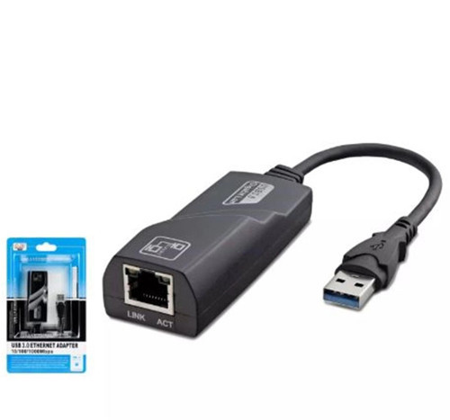 HDX5265 USB3.0 ETHERNET CARD 10-100-1000 MBPS SİYAH (KDO)