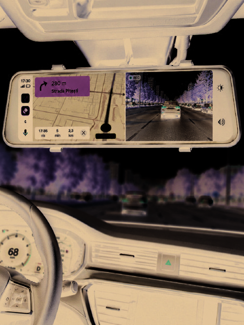 Dokunmatik Ayna Carplay Araç Kamera Ekranı Ön Arka Kayıt Destekli