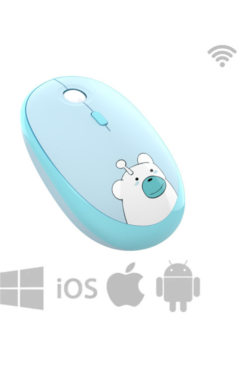M2 Hello Bear 2.4G 1600Dpı Sessiz Kablosuz Mouse Smk-M2