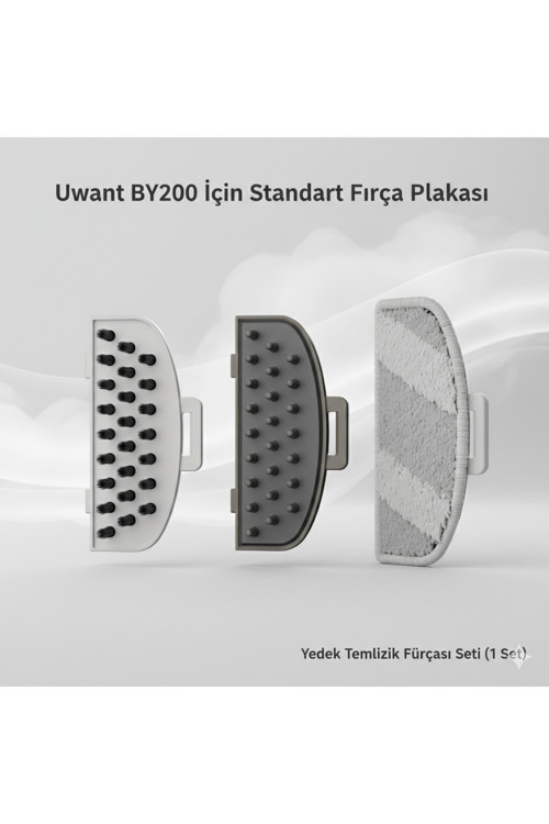 By200 İçin Standart Fırça Plakası – Yedek Temizlik Fırçası Seti