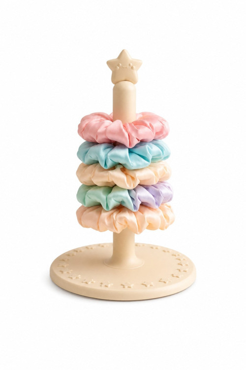 Toka ve Scrunchie Standı | Saç Tokası Düzenleyici | Dekoratif Aksesuar Organizer | 3D Baskı Stand