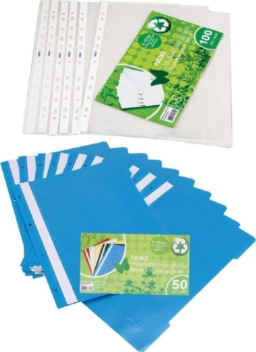 Eco Telli Dosya 50'Li Eco Poşet Dosya 100 'Lü