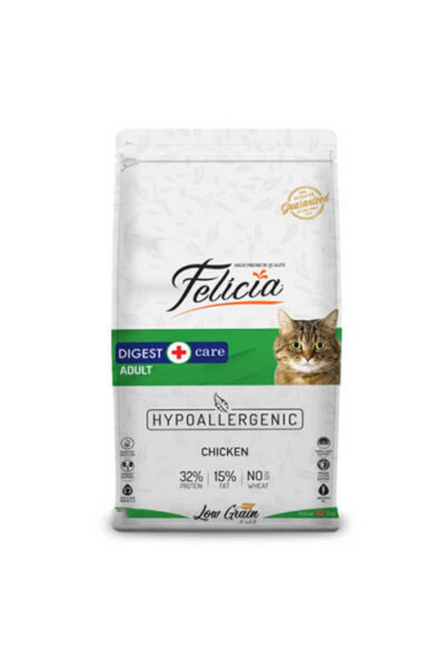 Hypoallergenic Tavuklu Düşük Tahıllı Yetişkin Kedi Maması 2 Kg